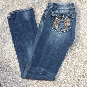 Angel Wing Miss Me Jeans